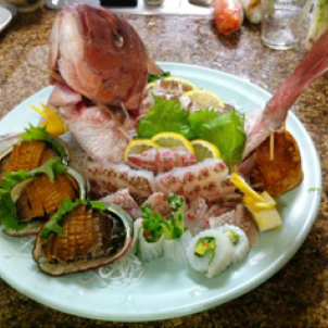 Tai Sashimi Plate